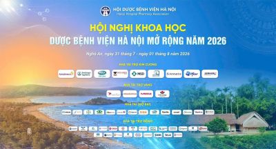 HỘI NGHỊ KHOA HỌC DƯỢC BỆNH VIỆN H&Agrave; NỘI MỞ RỘNG NĂM 2026